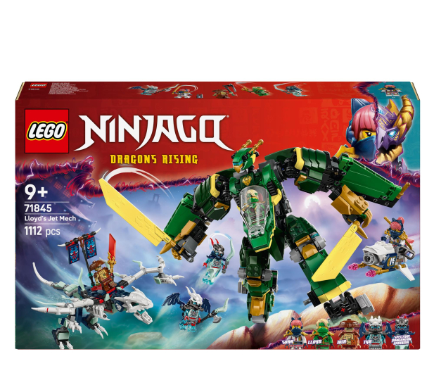 LEGO Ninjago 71845 Odrzutowy mech Lloyda - 1331656 - zdjęcie